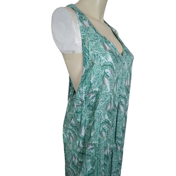 Bob Timberlake sleeveless summer Tropical Maxi dress size XL tall - Picture 8 of 16